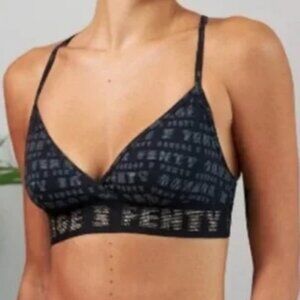 Savage X Fenty Bralette - Forever Savage - Black/Gray/Shimmer M